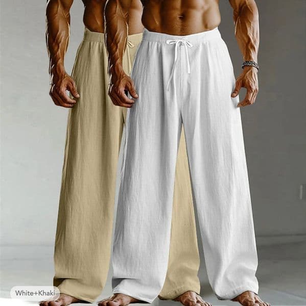 Spring/summer Men's Essentials Shorts Wideleg Pants Thin Breathable Cottonlinen Designer Shorts Loose Essential Shorts Casual Sports Trousers Twopiece Set
