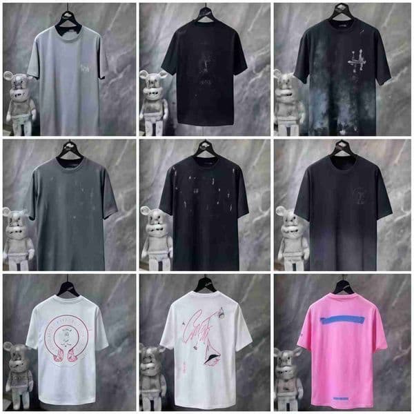 Designer Shirts Heats Breathable Casual Short Sleeve T-Shirts for Men and Women - High Quality Summer Tees - Chrome Brand - US Sizes S55