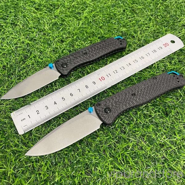 BM 533 3/535 3 Carbon Fiber Handle Outdoor couteau Camping Multi function Sharp Adventure Self defense EDC Mini Folding Knife pocket knife fixed blade knife Men