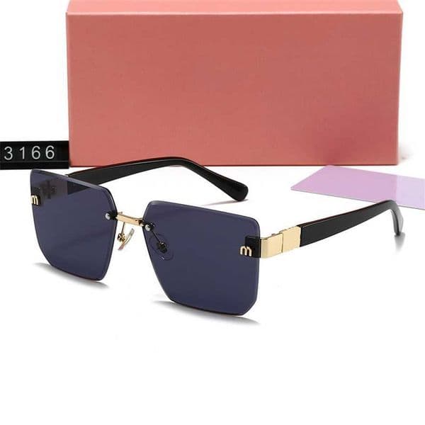 New Korean Fashion Sunglasses for Women Celebrity Travel Photo Protection Sunshade Trendy Bare Face Sunglasses