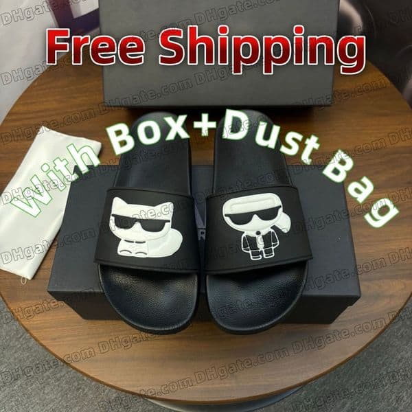 Free Shipping 2026 Designer Fashion Slipper Sliders Paris Slides Sandals Slippers For Men Women Hot Unisex Pool Beach Flip Flops Quality With Box Size 35-46