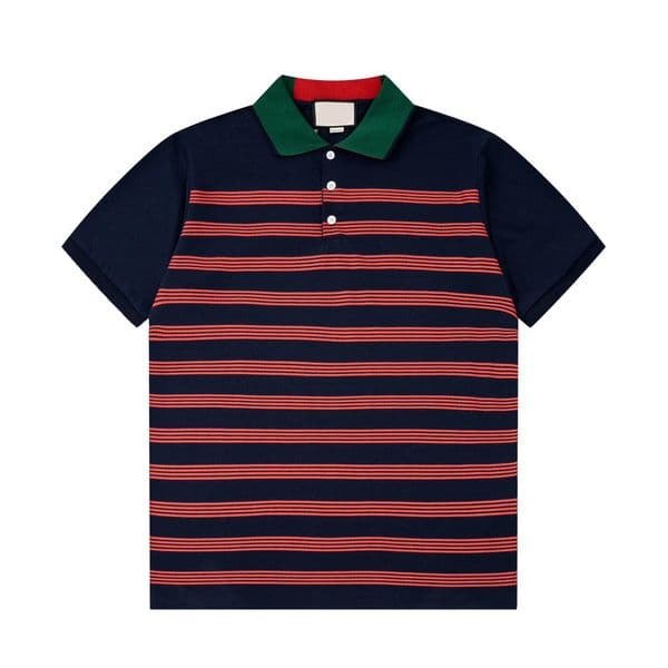 Men's Plus Tees & Polos t-shirts Round neck embroidered and printed polar style summer wear with street pure cotton 3tg4y