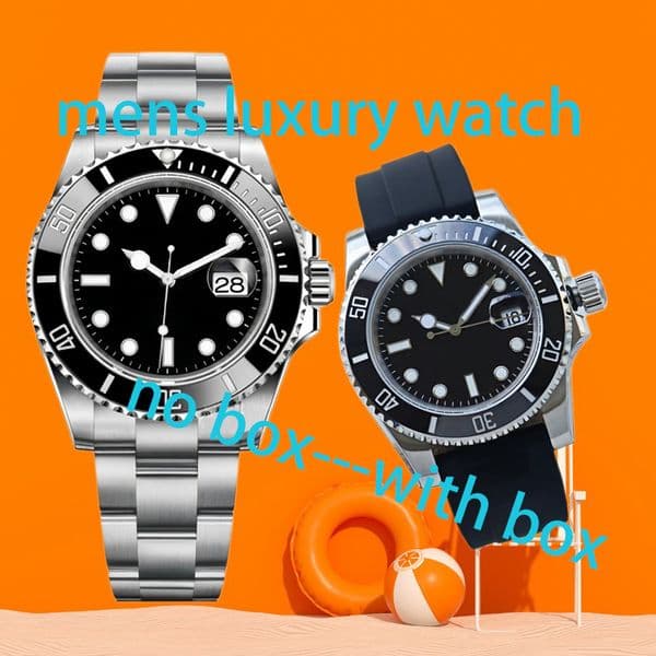 Luxury Men's Automatic Watch Chronograph Date Display Stainless Steel Bracelet Luminous Watch 40mm mens luxury watch high end watch for men de men watch leather strap