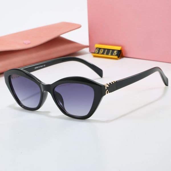 2026Designer sunglasses for women mu sunglasses oval sunglasses luxury monogram sunglasses high quality sunglasses 69115 With original box