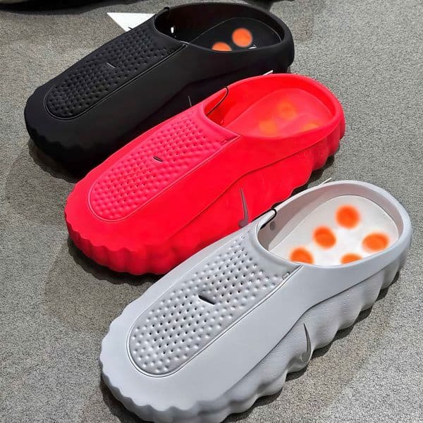 Desiger Mind 001 Slide Slides Mind001 Slippers Soft Rubber Tech Comfortable Sandals Mules Clog Black Red Bone Light Smoke Grey Men Women Summer Shoes