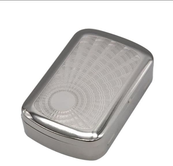 Creative portable metal cigarette case, tinplate cigarette case, smoking set, hand roll cigarette case
