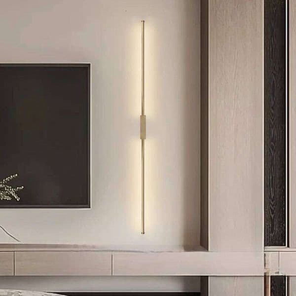 Nordic Style 120CM Lamp Indoor Long LED Wall Light for Home Decoration Bedroom Living Room Sofa Background 26W0316