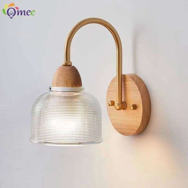 Modern Indoor Lamp Suitable For Bedroom Bedside Living Room Home Decor Light Fixture Wooden Vintage LED Wall Lamps 26W0316