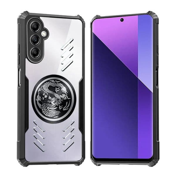 Luxury Heat Dissipation Sound Transmission For Samsung Galaxy F62 F55 F54 F42 F41 C55 C9 C7 C5 Pro Phone Case Transparent Slim impact resistant Cover