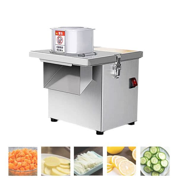 Multi-Function Vegetable Cutter Dicing And Slicing Machine Large-Capacity Stainless Steel Vegetable Cutter Radish & Onion Dicing