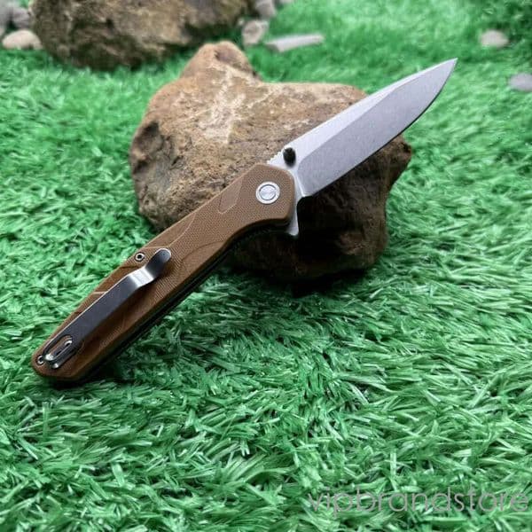 Cross-border Hot-selling Butterfly Folding G10 Outdoor Camping pocket knife fixed blade knife couteau Multi-functional Pocket Knife