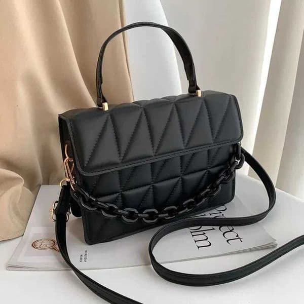 Square Plaid Small Handbags Crossbody Bags For Women Chain Shoulder Bag For TravelXJ260316