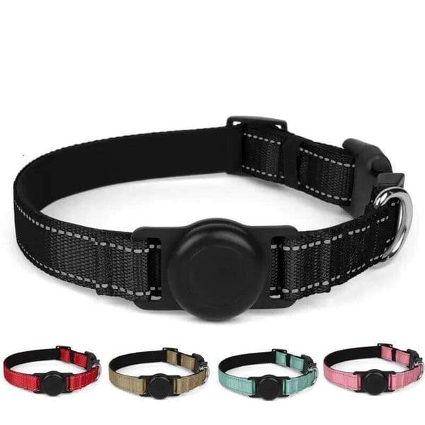 Reflective Adjustable Comfortable Pet Collars with Buckle for Medium Dogs AirTag Dog Collar 26W0316