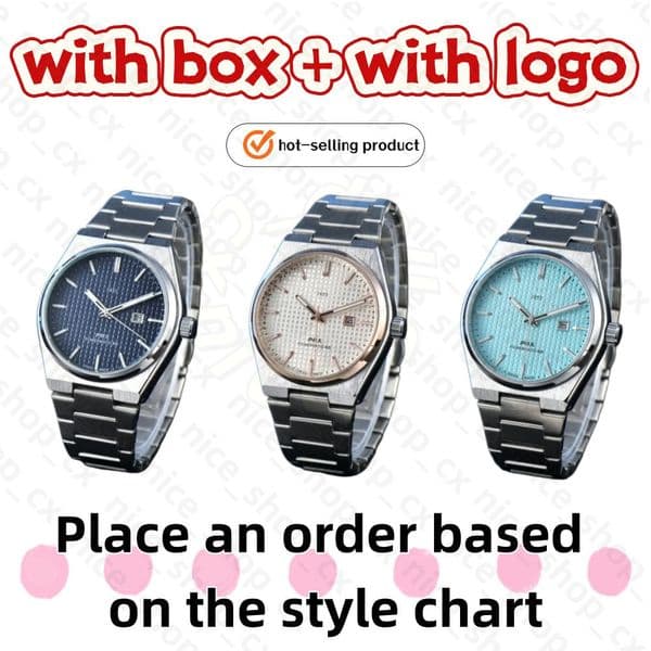 10A New Design Mens Women Tissotyly Prx Watch Automatic Quartz Mens Watch Movement Luxury Business 1853 Mens Watch F1 Designer Watches Men Tisot Watch 77d