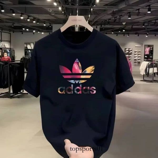 S-5XL Summer Autumn Simple Trendy Machine-printed T-shirt Loose And Casual Short-sleeved Men's Sportswear Top