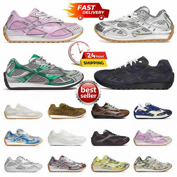 2026 New Orbit Designer Shoes Sneakers Stylish Unique Fishnet Upper Vintage Versatile Lightweight Technical Mesh Runner Rubber Men Women outdoor Sneaker OR Ligh