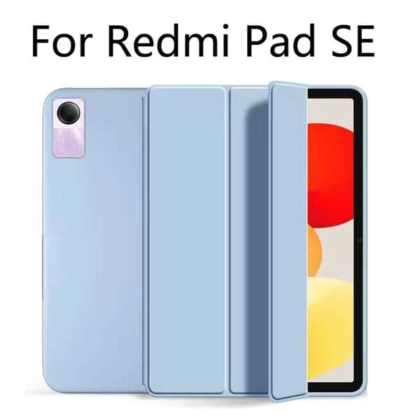 Case forRedmi Pad SE 11 inch 2023 Tablet Slim Thin Light Soft Protective with Auto Sleep/Wake Folding Stand Smart CoverT260316