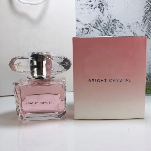 Women Perfume Bright Crystal Eau de Toilette, Fresh Floral Fruity Scent, Long Lasting Fragrance for Daily Wear Dating
