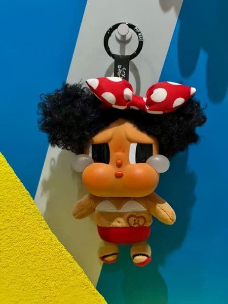 New Crybaby Vacation Mode Series Vinyl Plush Keychain Gift Blind Box
