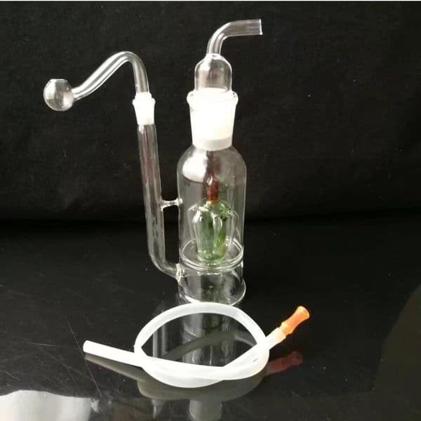 Crown glass mute hookah ,Wholesale Bongs Oil Burner Pipes Water Pipes Glass Pipe Oil Rigs Smoking Free Shipping