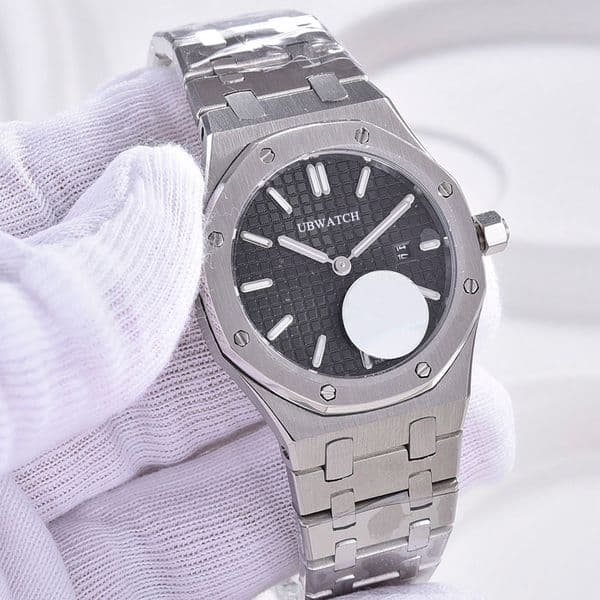 jason007 U1 Luxury A1 Japan 34MM New Quartz chronometer Mens Watches Stainless Steel Wristwatches