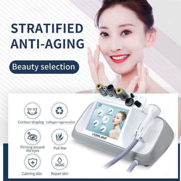 Latest 5 IN 1 Facial Firming Heat&Cool Calming Skin Rejuvenation Machine RF Face Lifting Instrumen