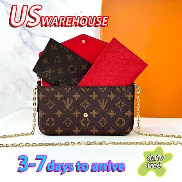 Luxury Bags Designer Bags Shoulder Bags Messenger Bags Genuine Leather Crossbody Bags Clutch Bags Handbags Wallets Chain Shoulder Bags Women's Handbags Fashion Bag