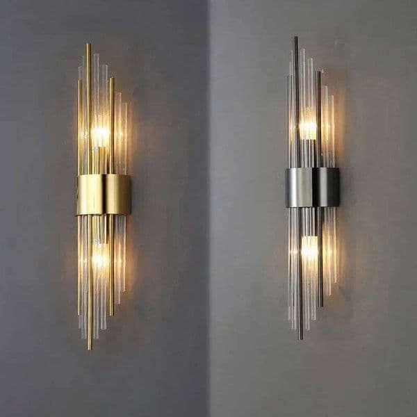 Luxury Lamp Modern LED Gold Light Indoor Lighting Wall Sconce Home Decor for Living Room Bedroom Bedside Stairs 26W0316