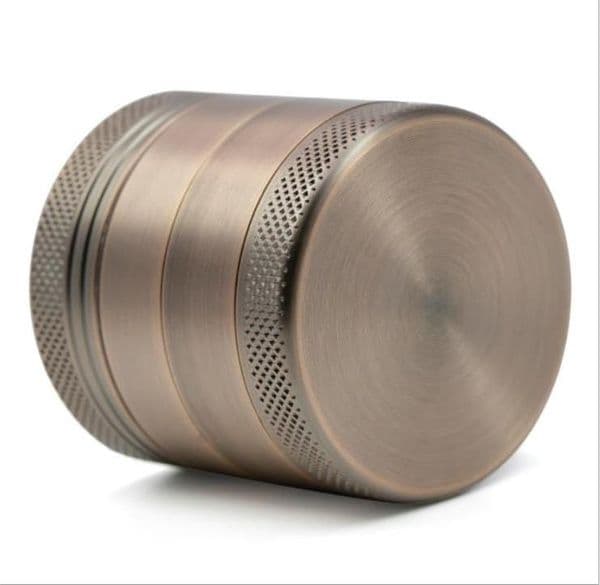 40MM aluminum alloy CNC four layer bronzing smoke grinder soil ash smoke cutter