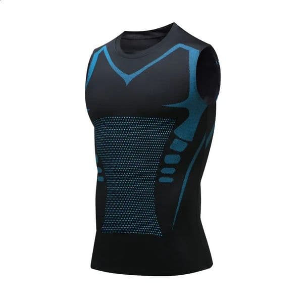 Compression Tank Top Men Gym Shirt Sleeveless Quick Dry Printing Sportswear Male Fitness Bodybuilding Vest Workout Muscle Top 260312