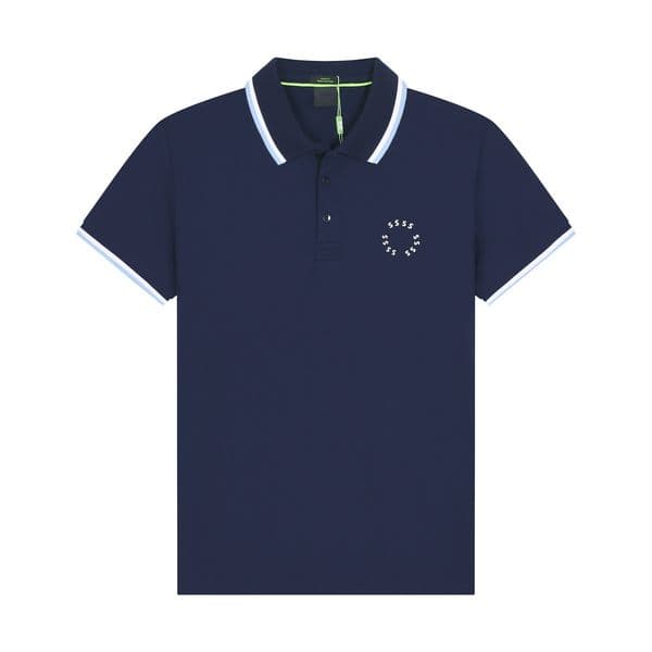 Mens polo shirt T letter printing short sleeve summer luxury mens and womens lapel casual graphic tops high quality shirts fashion breathable Shirt M-3XL Q260425