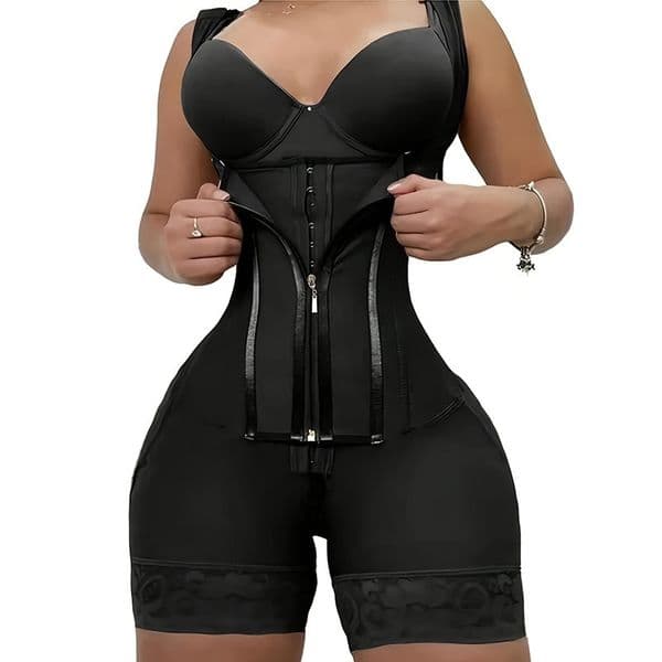 Waist & Tummy Control Shaper for Women High Waist Shapewear Bodysuit Abdomen Control Shaping Perfect Curve Rounded Hip Lifting Body Shaper
