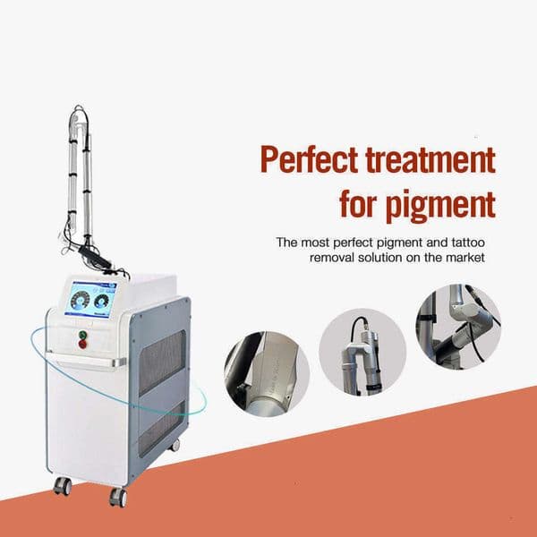 Stationary Type Laser Picosecond Tattoo Removal 1064Nm 532Nm 755Nm Nd Yag Laser Picosecond Beauty Salon SPA Clinic Device
