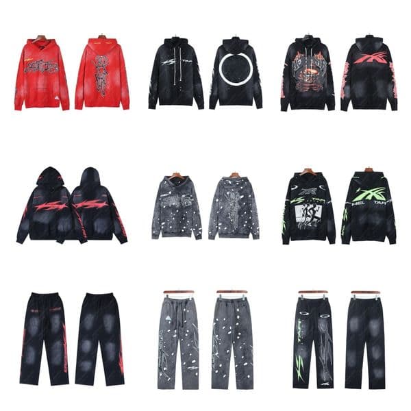 hell starsshirt designer hoodie men women graphic hoodie luxury brand hoody street joggers tracksuit hoodies quality sweatshirt fashion pullover sweatpants 041