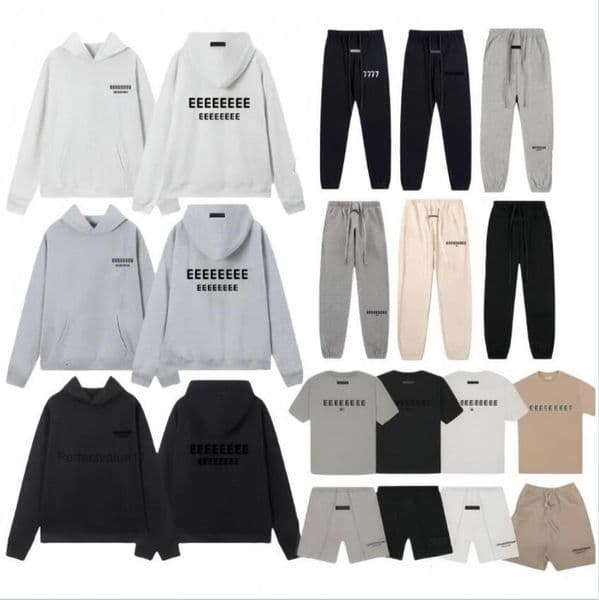 Designer hoodie men women tracksuit t shirt shorts pullover hoodies sweatpants streetwear black white grey hoody letter mens hoodies designer couples clot87
