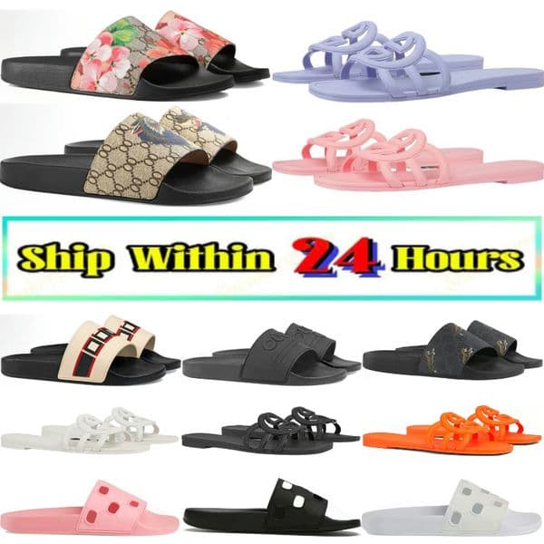Topt Designer Sandals Women's Slippers Rubber Slippers Women's Flat Beach Jelly Orange Summer Autumn Mules Outdoor Waterproof Luxury Sandals Hot selling first place