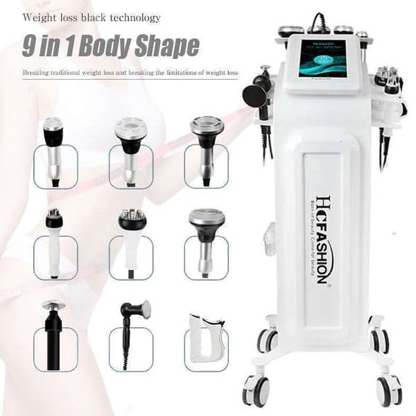 Top Ranking RF Cavitation Body Sculpting Figure Management For Fat Burning Weight Loss Vacuum Lipolysis Cavitation Skin Rejuvenation Face Lifting Machin