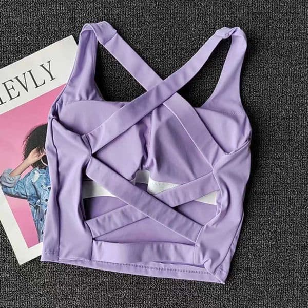 Seamless Sports Bra Seamless Sports Bra Sexy Yoga Fitness Top Sports Running Underwear Push-Up Bra Sportswear Bralette Female L251206