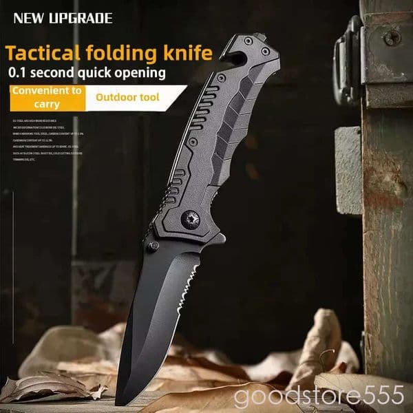 2 Models fixed blade knife Utility Pocket Folding knife 440C Blade Aluminum Alloy Handle Outdoor Wilderness Camping couteau pocket knife Tactical Hunting Surviv