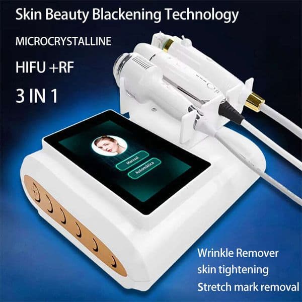 Portable 3 In1 RF Face Lifting Machine Gold Fractional Radio Fractional Rf Beauty Needles-Microneedling Machine