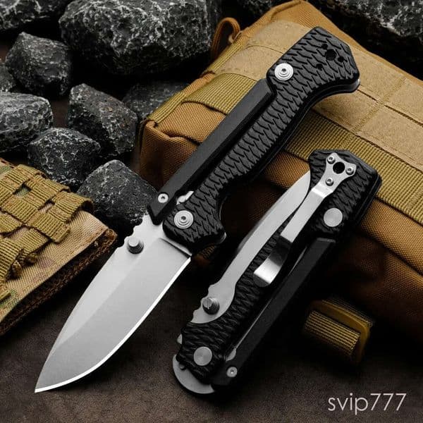couteau Portable Stainless fixed blade knife pocket knife steel blade, fiberglass anti-slip handle, pocket folding rescue knife, men's gift