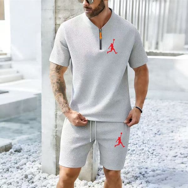 Summer Fashion Luxury Designer Mens Tracksuit Male Sets Letters Print Short Sleeve Tees Suit High end Quality waffle T Shirts Tops and Shorts 2 Piece Set Men Clothing
