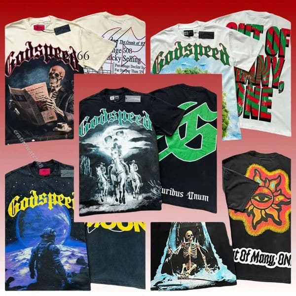 FREESHIP T Shirt Speed Designer Summer 2026 God Tee Shirt Men Women Fashion Street Shirt Unisex Streetwear Man Tops Hip Hop Tshirt Rapper Tshirts Oversized Shirt Tee