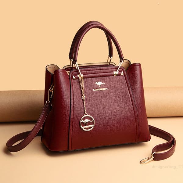 Hot-selling new versatile and fashionable fringed soft leather large-capacity single-shoulder crossbody handbag Free shipping