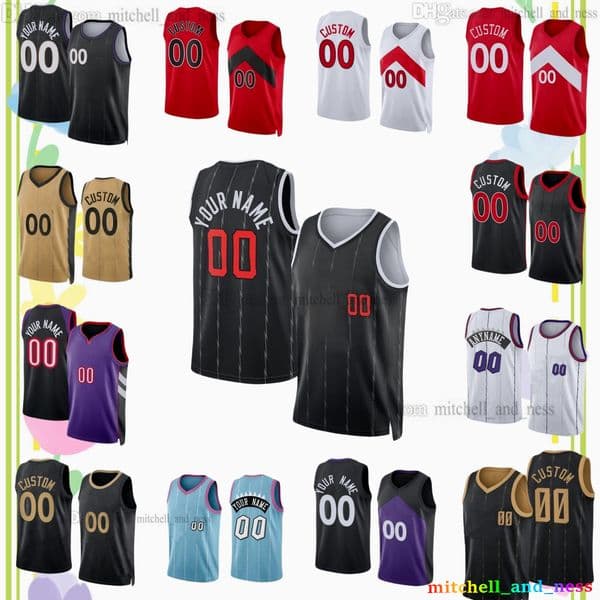 3 Brandon Ingram New City Basketball Jersey 4 Scottie Barnes 9 RJ Barrett Quickley Murray-Boyles Poeltl Shead Walter Carter McGrady Custom Printed Jerseys Shorts