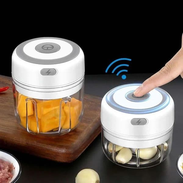 250/100ml USB Electric Garlic Chopper - Powerful Meat Grinder And Vegetable Crusher For Quick And Easy Food Prep Garlic Masher 260311