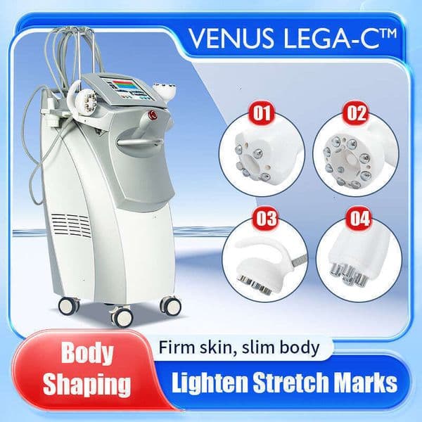 Immediate Effect RF Vacuum Skin Tightening Body Trimming Fat Dissolving PMF 3D Heat Penetration Collagen Remodeling Beauty Instrument With 4 Handles