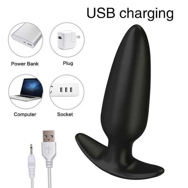Anal Vibrator Prostate Massager Remote Control Dildo Butt Plug Perineum Stimulator Vibrating Adult Sex Toys for Men Women Couple Hj89