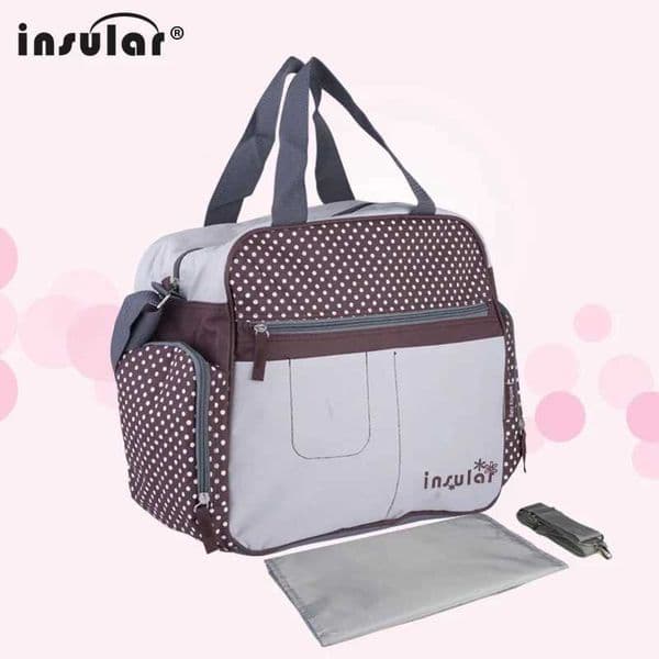 New Arrival Fashion Patchwork Mommy Bag Multifunctional Baby Diaper Bags Waterproof Changing Bag Nappy Bags D260317