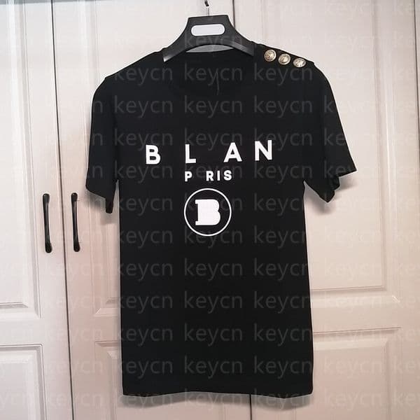 luxury designer women t shirts shoulder button classic t shirts ladies femme tees summer top cotton high quality tee lovers man tshirts